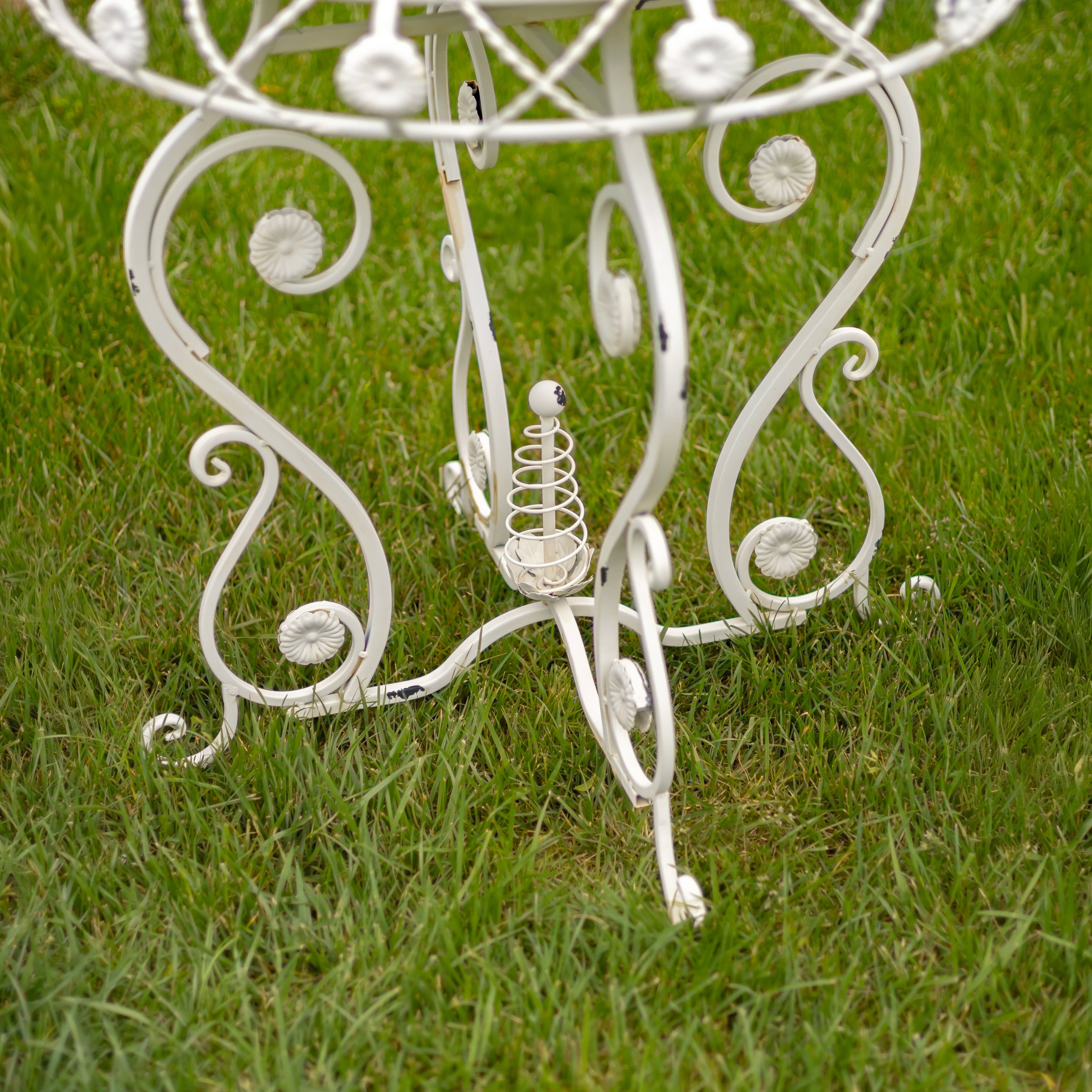 Zaer Ltd. International - Wholesale Patio Set - "Copenhagen 1843" Round Chair and Table- 3PC/ST- 3 Colors14