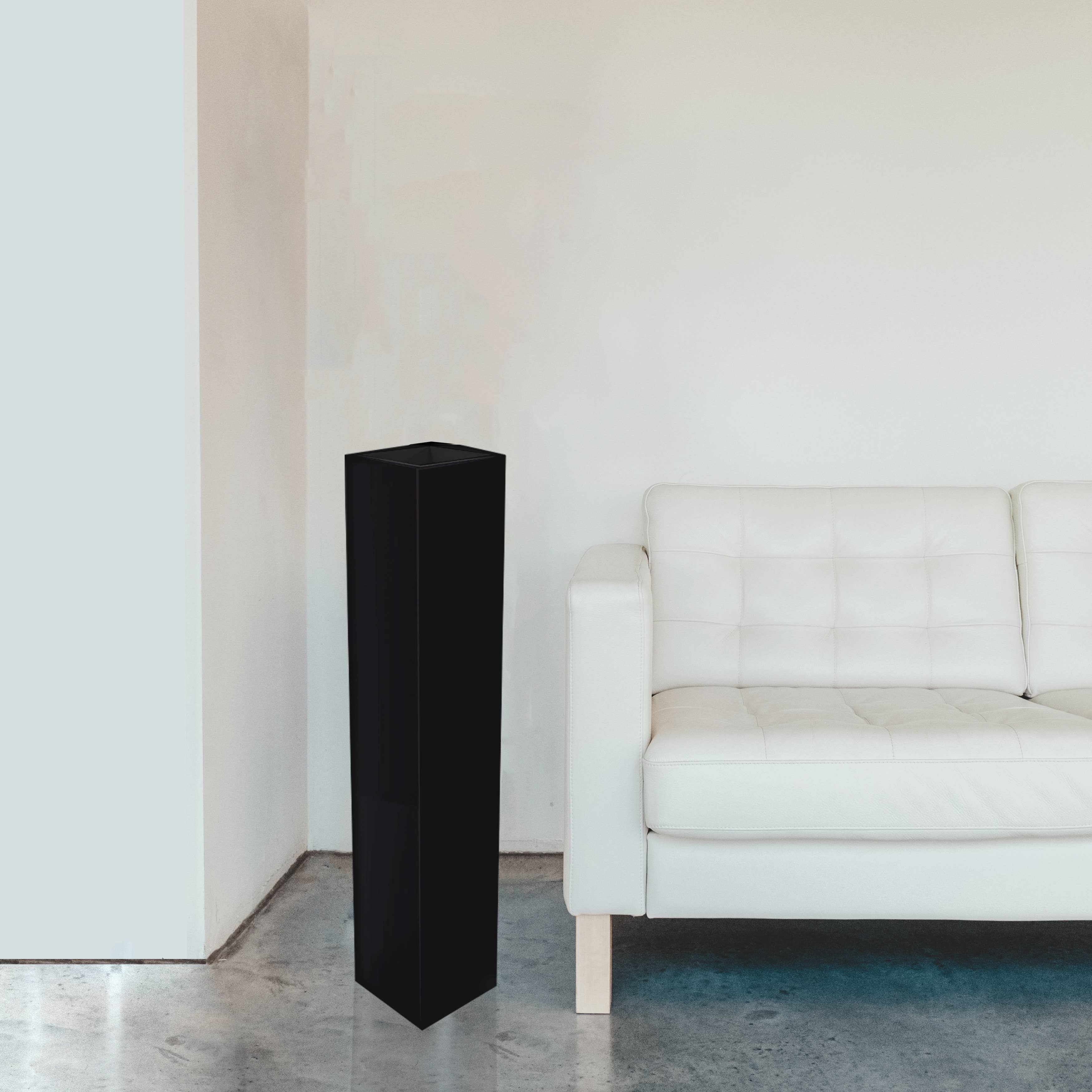 Quickway Imports – wholesale Vase – Tall Rectangular Wooden Modern Floor Vase8