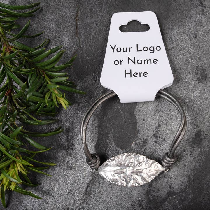 Op maat gemaakte armband/haarband/sleutelhanger displaykaarten - met of zonder ophanggat voor wholesale door Fernery Designs