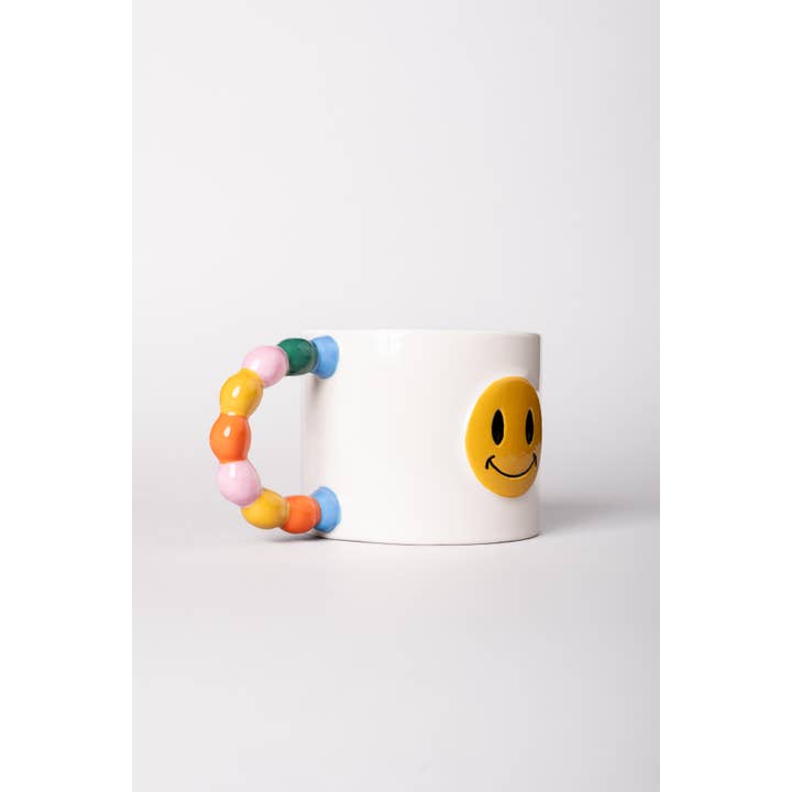 Ban.do - Wholesale Coffee Mug - Novelty Ceramic Mug, Smiley Face