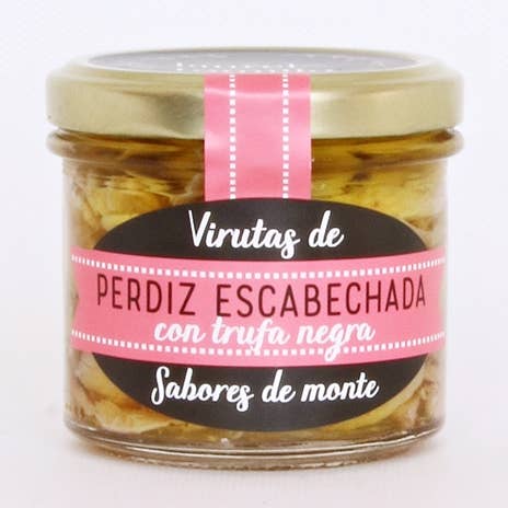 Partridge spåner med sort trøffel for engroshandel hos Laurel y Tomillo