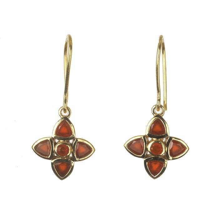 Magnolia Earring - (10 Gemstone Options) for wholesale by Sissy Yates Designs