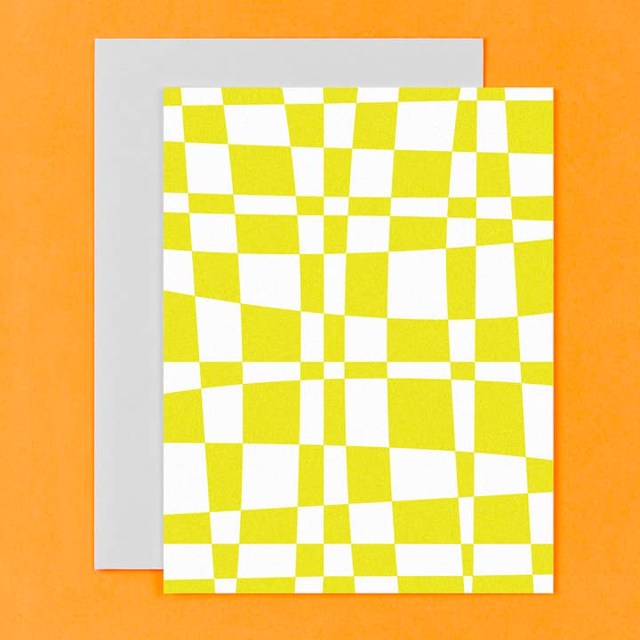 My Darlin' - Vendita all'ingrosso Biglietti di auguri generici - Space Time Checks - Set di biglietti di auguri vuoti con motivo assortito2