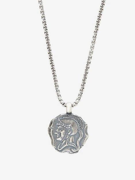 Sterling Silver Spartan Necklace for wholesale by DEGS & SAL
