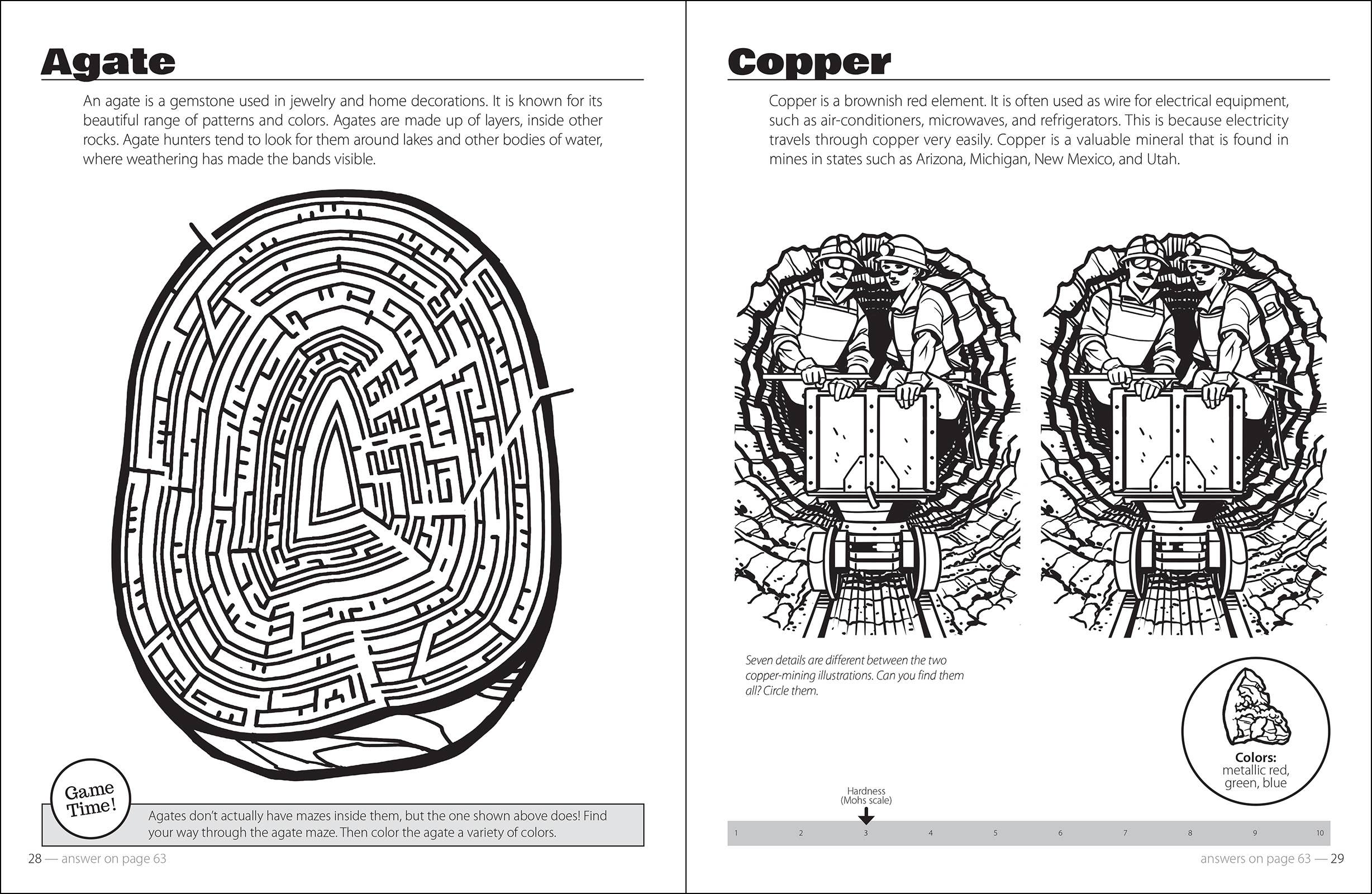 AdventureKEEN - Wholesale Nature & Outdoors - Rocks & Minerals Activity Book1