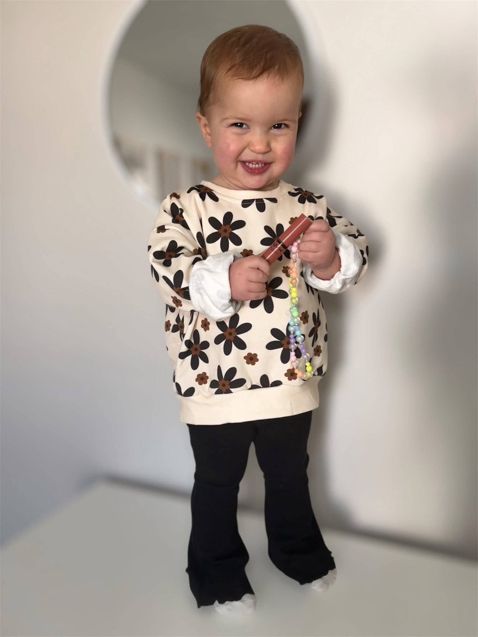 Lettie Grays Clothing - Wholesale Sweatshirt - Kids - LG Retro Bloom Crewneck5