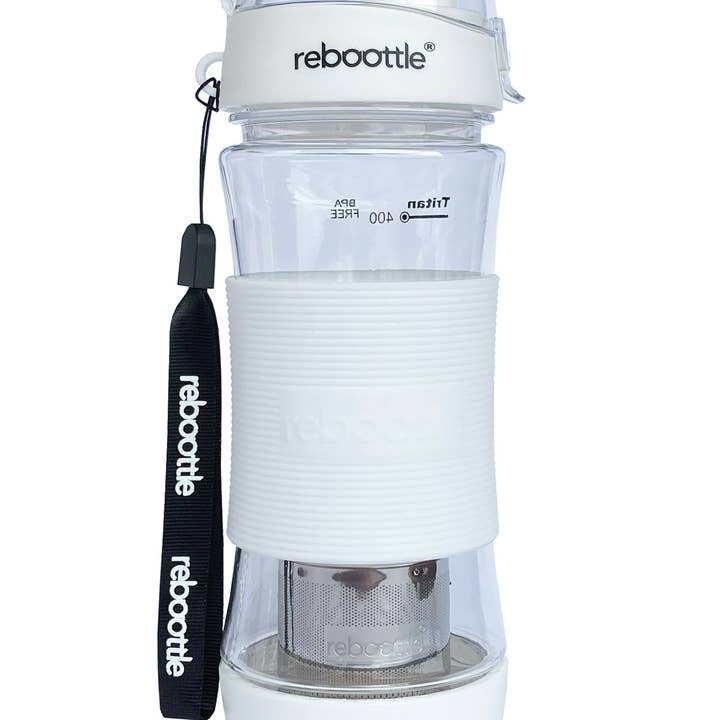 Reboottle – wholesale Water bottle – drinking bottle WHITE TEA