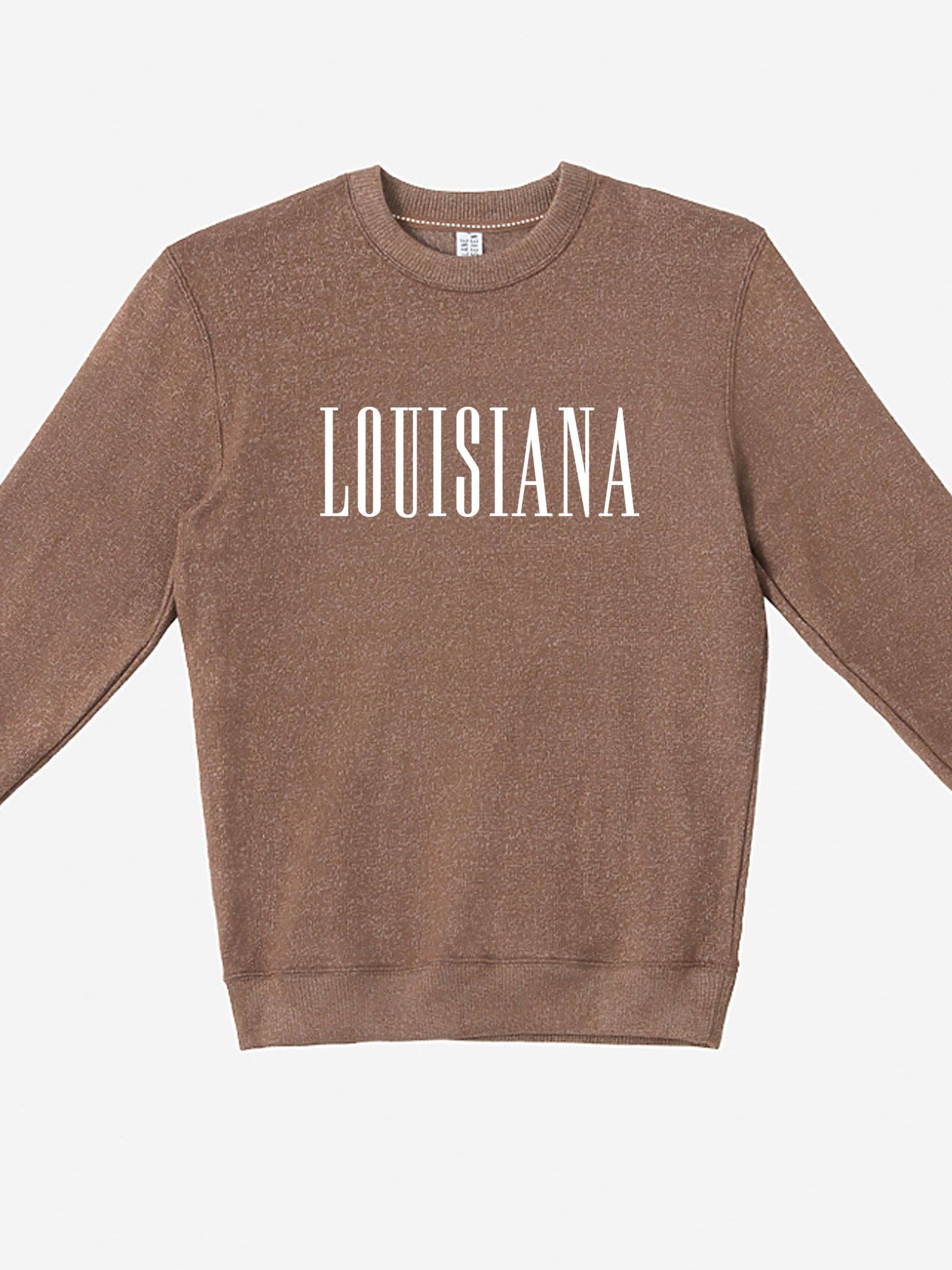 Stated Brands – wholesale Sweatshirt med tryck - Dam – Louisiana BTS Förberedelse Tröja1