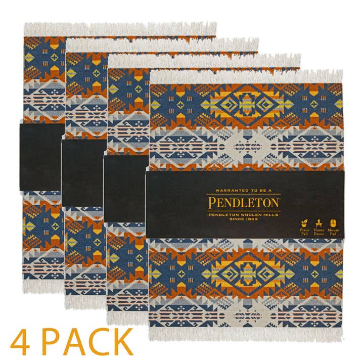 Tappeto per topi Pendleton Journey West, confezione da 4 per la vendita all'ingrosso da parte di Mouse Rug