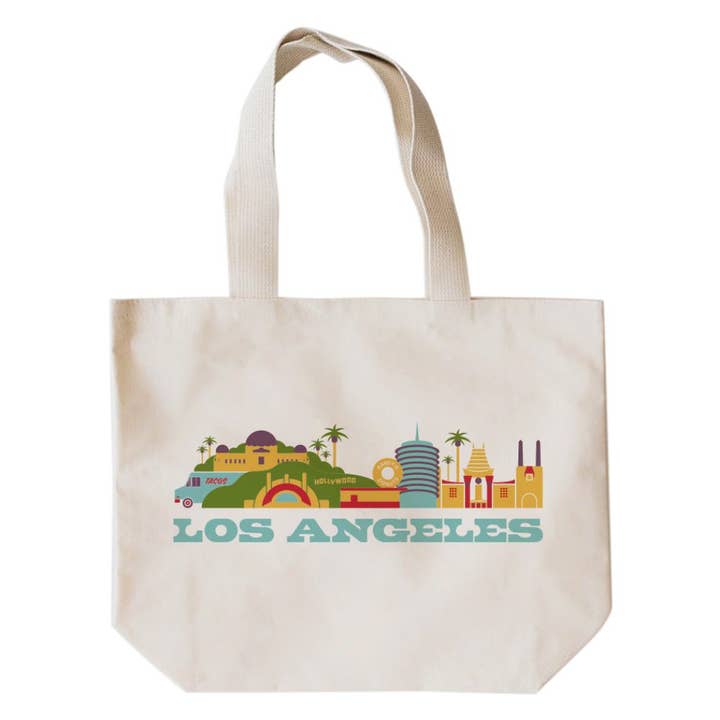 Los Angeles Cityscape Tote for wholesale by All Good Living