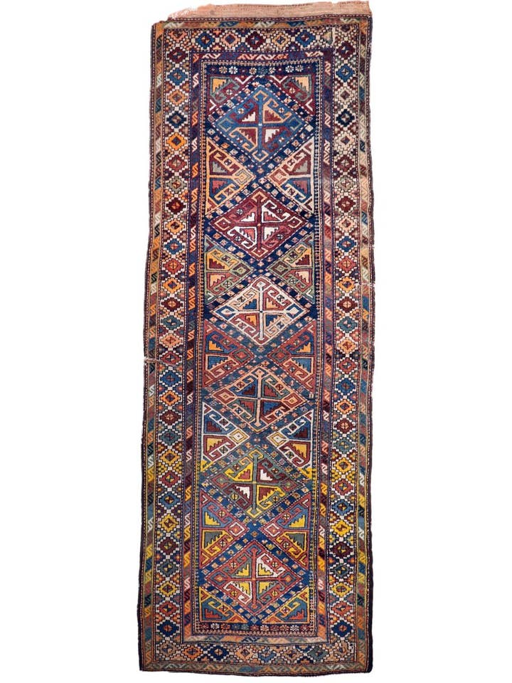 Alfombra Antigua Shahsavan de Pasillo | 1,04 m x 2,90 m para venta al por mayor de Rug the Rock