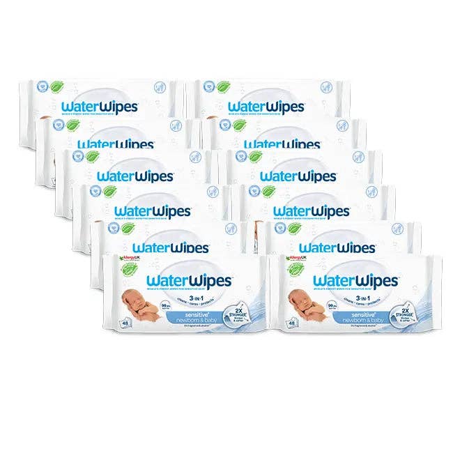 WaterWipes babydoekjes 12x48 stuks - 576 doekjes voor wholesale door Happy Earth