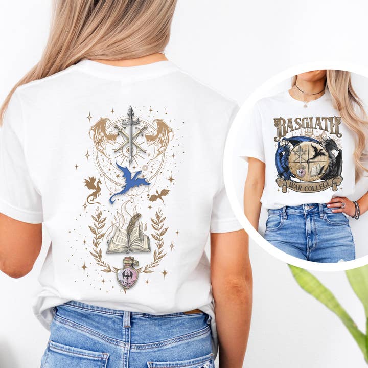 MagicMerchEmporium - Wholesale T-Shirt (Graphic) - Women's - Basgiath War College Fourth Wing Inspired Tee4
