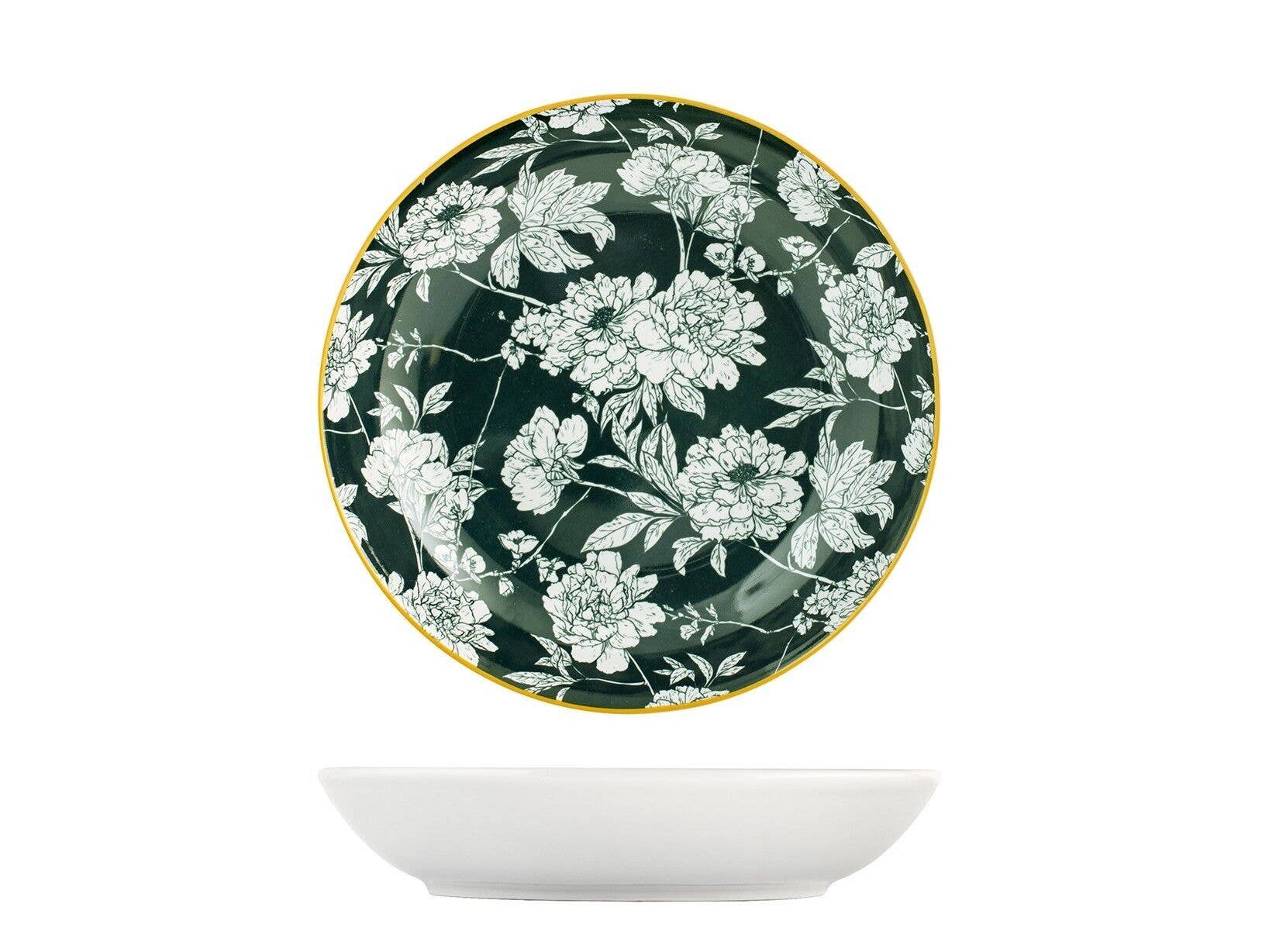 H&H - Wholesale Dinner Plate - Decorated Coupe-Shaped Porcelain Soup Plate 21 cm1