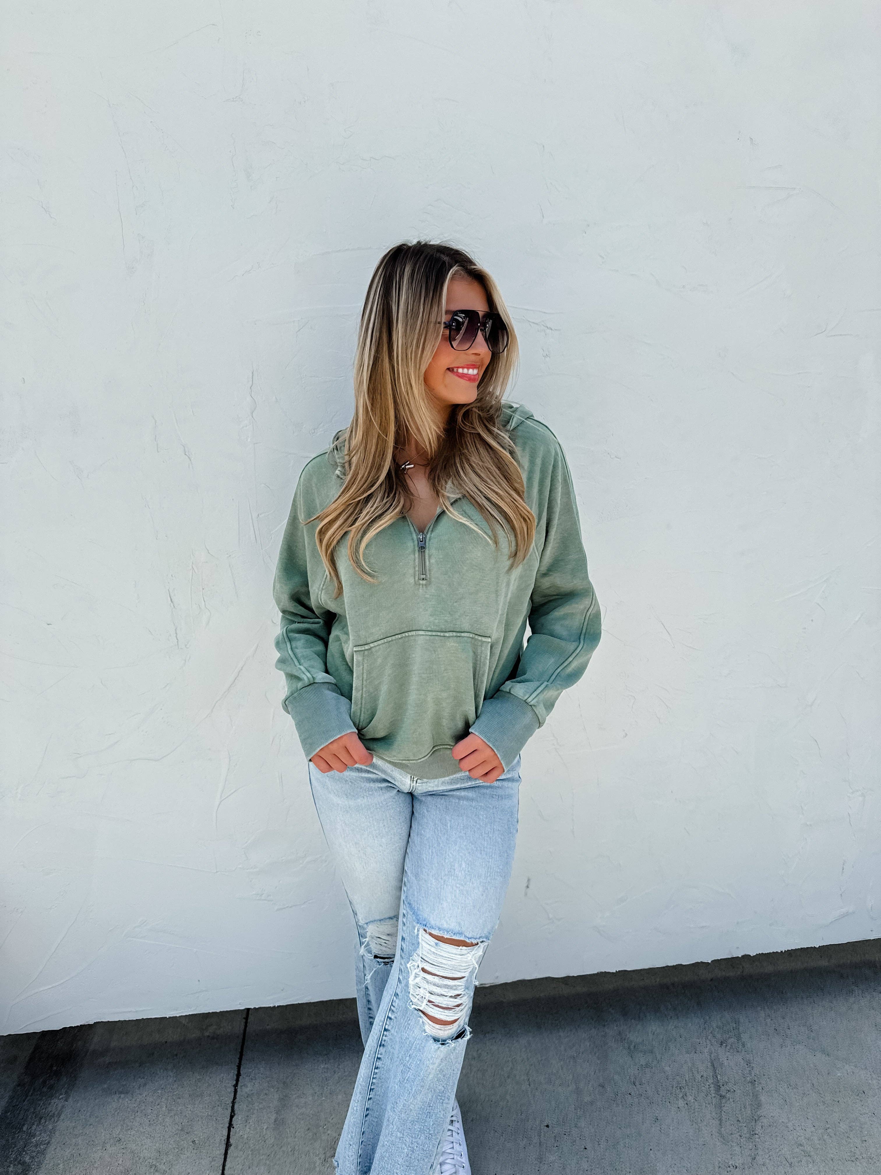 BLAKELEY - Wholesale Hoodie - Women's - FALL EASY DOES IT PULLOVER25