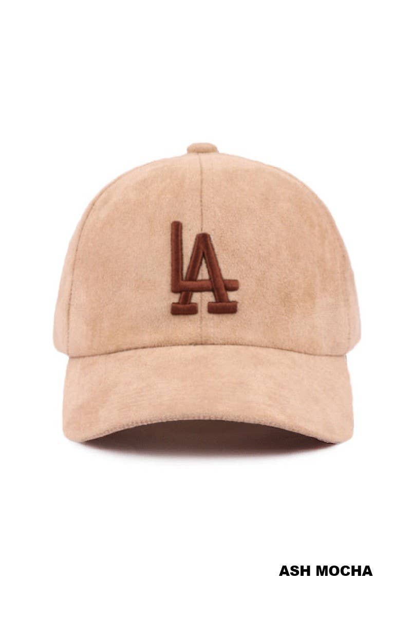 Vanilla Monkey – wholesale Baseballkeps - Dam – La City Logo Classic Suede Baseballkeps0