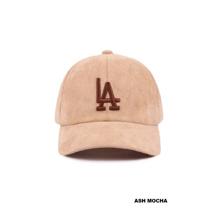 Vanilla Monkey – wholesale Baseballkeps - Dam – La City Logo Classic Suede Baseballkeps
