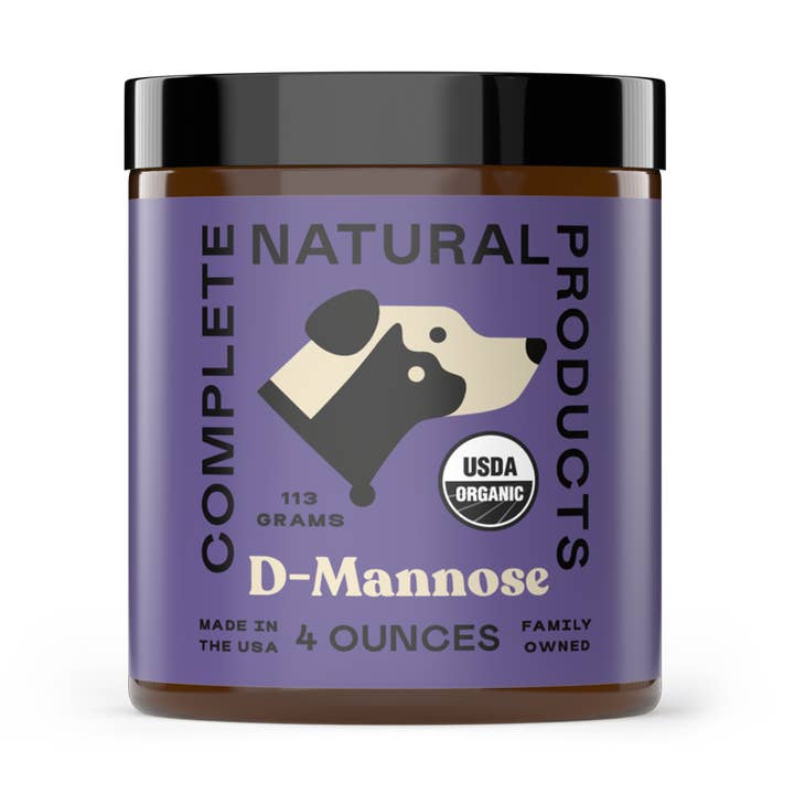 Organic D-Mannose Powder for Dogs & Cats for wholesale by Complete Natural Products