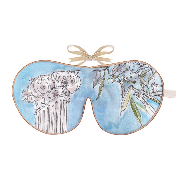 Masque de sommeil en soie | Sommeil réparateur | Masque pour les yeux bien-être | Colonne pour la vente par Holistic Silk Ltd