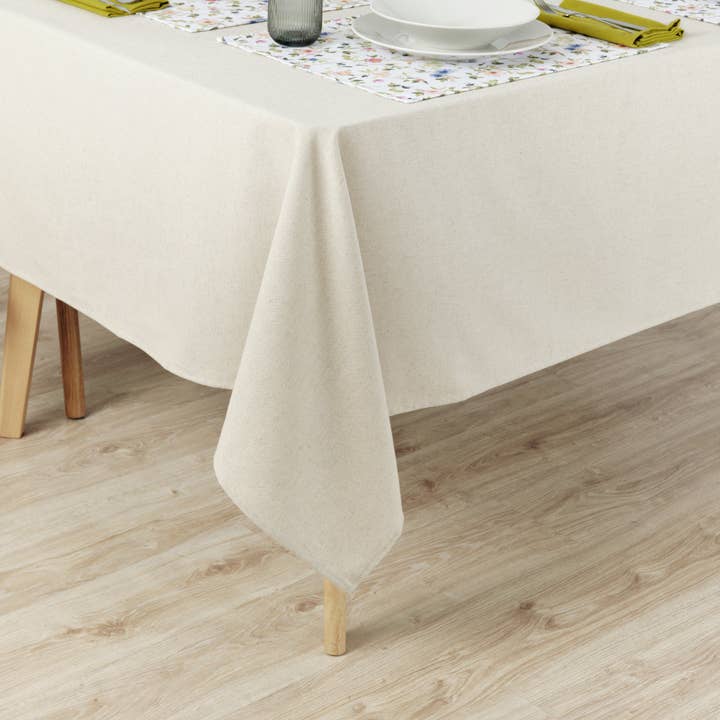 SG HOGAR - Wholesale Tablecloth - Plain linen tablecloth 100% natural fabric feel6