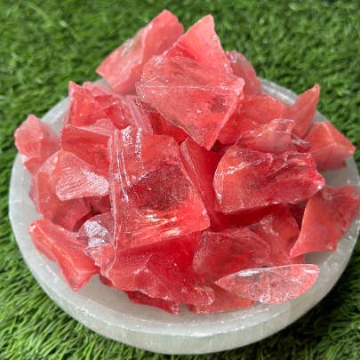 CaNatureLover - Wholesale Spiritual stone/crystal - Watermelon Quartz RAW , 0.75"-1.25" Size. Raw Gemstones8