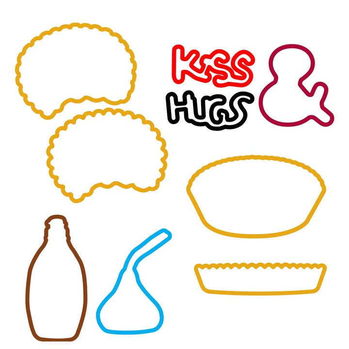 Hershey Candy Sillybandz for wholesale by Sillybandz