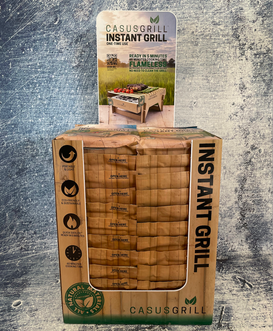 CasusGrill – Engroshandel Redskaber til udendørsgrill – CasusGrill – den bæredygtige og miljøvenlige engangsgrill3