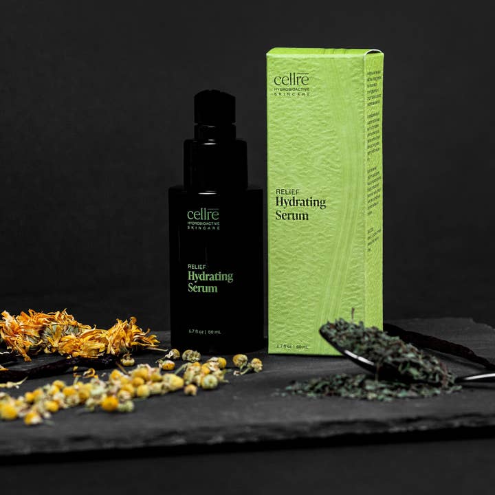 Cellre - Wholesale Facial Serum/Concentrate - Relief Hydrating Serum – Aloe, Cucumber & Snow Mushroom2