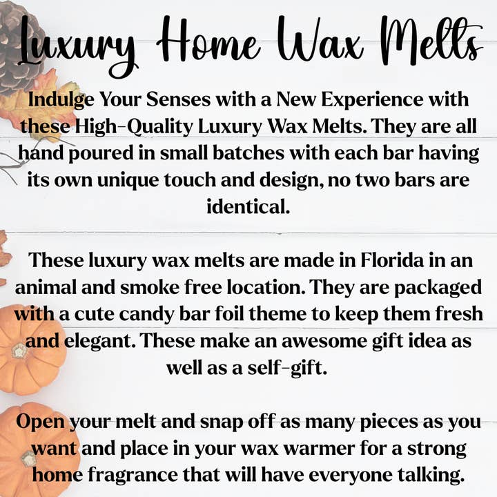 Honey Jar Creations - Wholesale Wax Melt - Roasted Marshmallow | Fall-Inspired | Artisan Wax Melts5