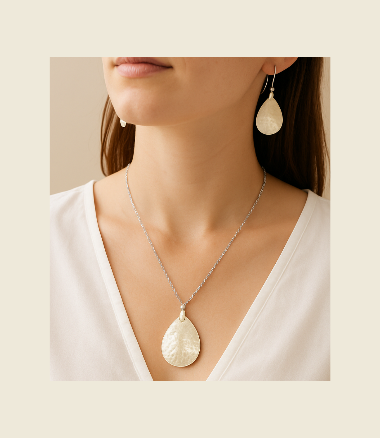 PHOEBE´S - Wholesale Jewelry Set - Conjunto de Collar y Pendientes de Nácar1