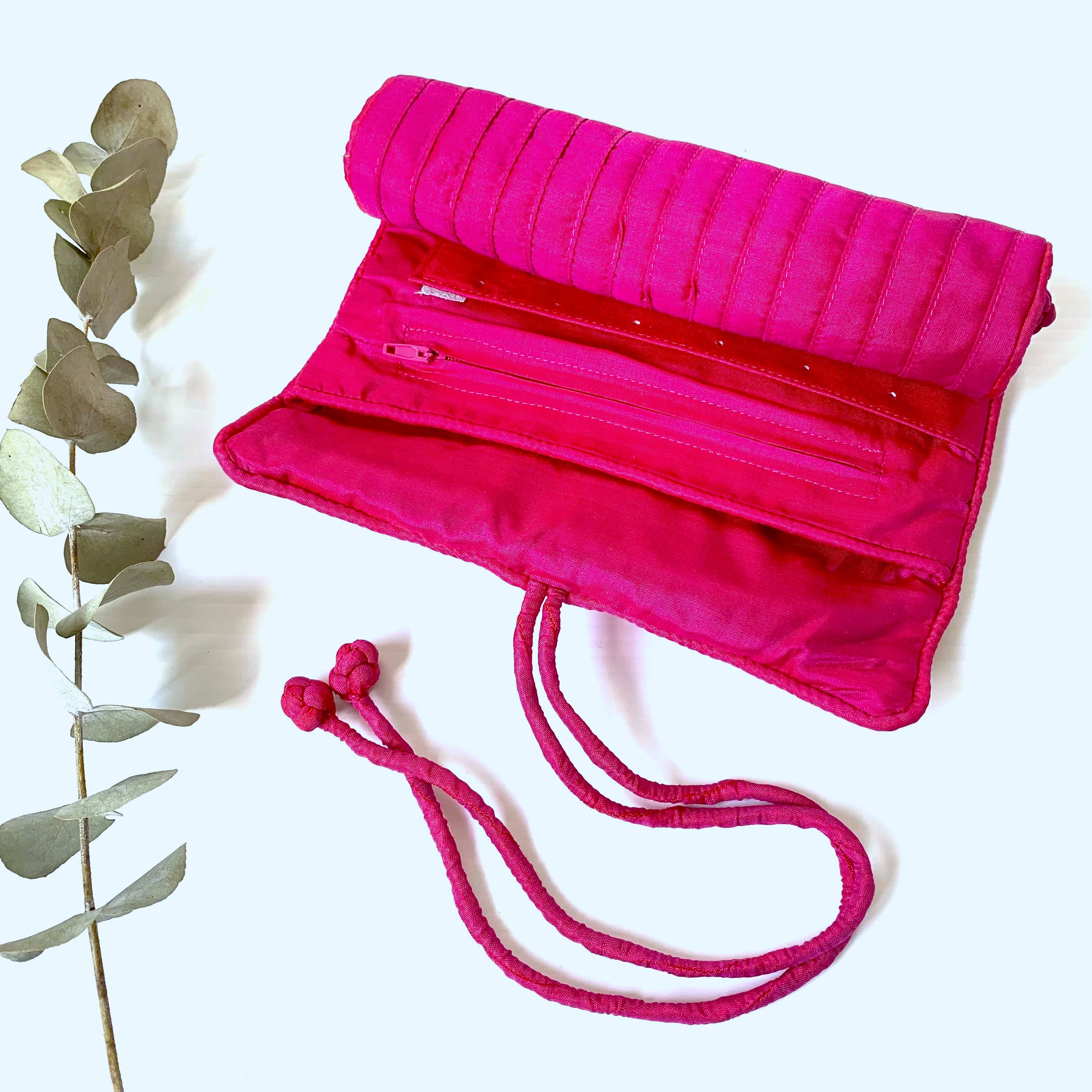 Sophie Silks - Wholesale Jewellery box/organiser - Silk Jewelry Roll0