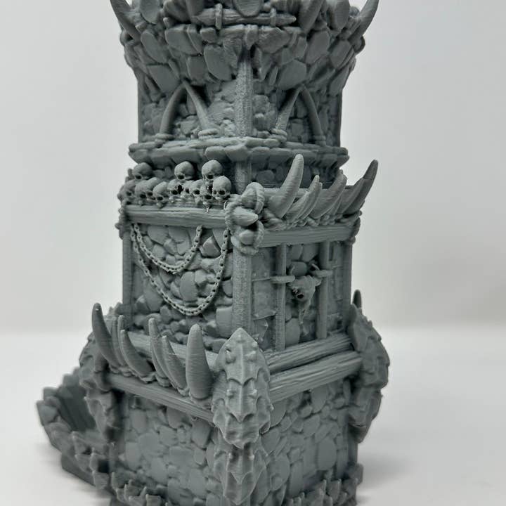 Shape Shifter Studio 3D - Wholesale Decorative Tabletop Object - Orc Dice Tower5