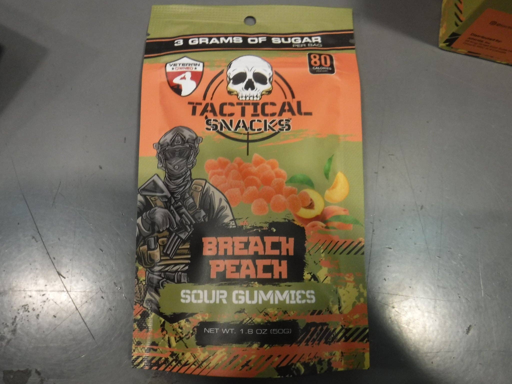 Tactical Snacks – wholesale Gelégodis – Taktiska Snacks Breach Peach Gummigodis4