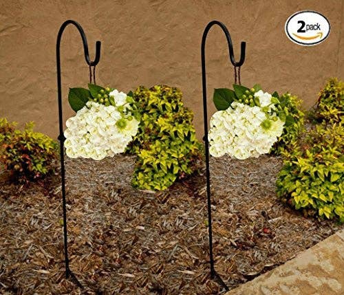 Ashman Online - Wholesale Outdoor Ornament/Decor - Ashman Shepherds Hook 48 Inches long (2 Pack), 2/5 Inch in diameter, Super Strong, Rust Resistant Steel Hook1