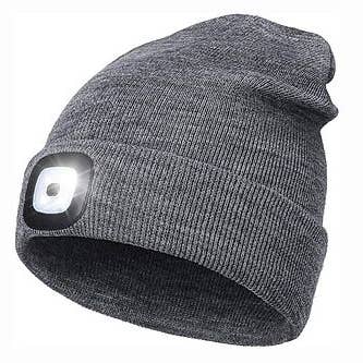K & S WHOLESALE INC - Wholesale Beanie – Unisex - A.S.K Beanie Hat with LED Light 96 CT Floor Display6