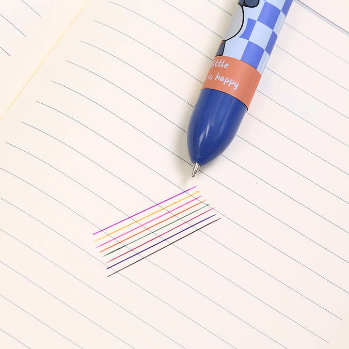 BCmini - Wholesale Pen - 23029 Dog 8-Color Retractable Ball Pen-246