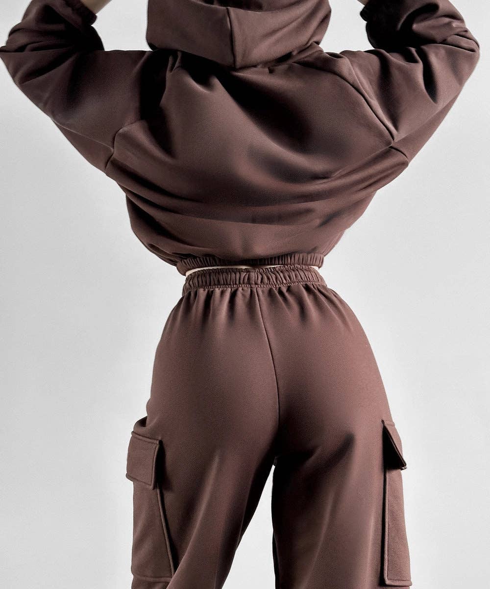 Aria Romance – wholesale Träningskläder – Dam – Prestanda Fleece Hoodie Jogger Set19