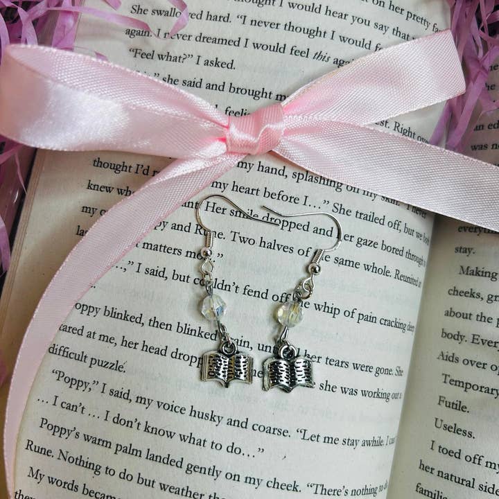TheBookShack – wholesale Dangle earrings – Bookish earrings6