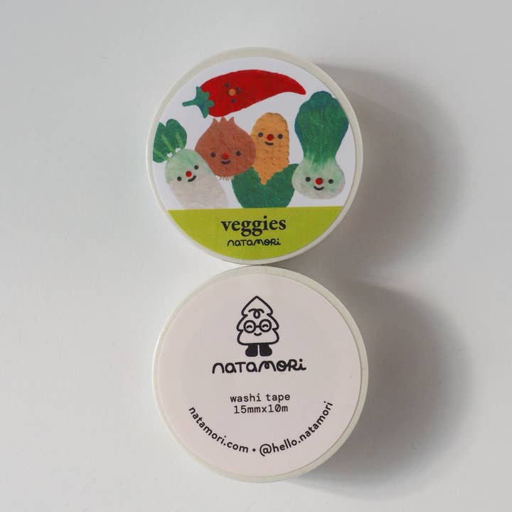 natamori - Wholesale Washi Tape - veggies • washi tape4