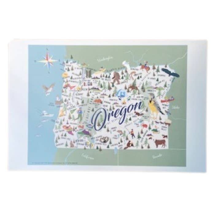 Galleyware - Wholesale Art Print - Oregon Print