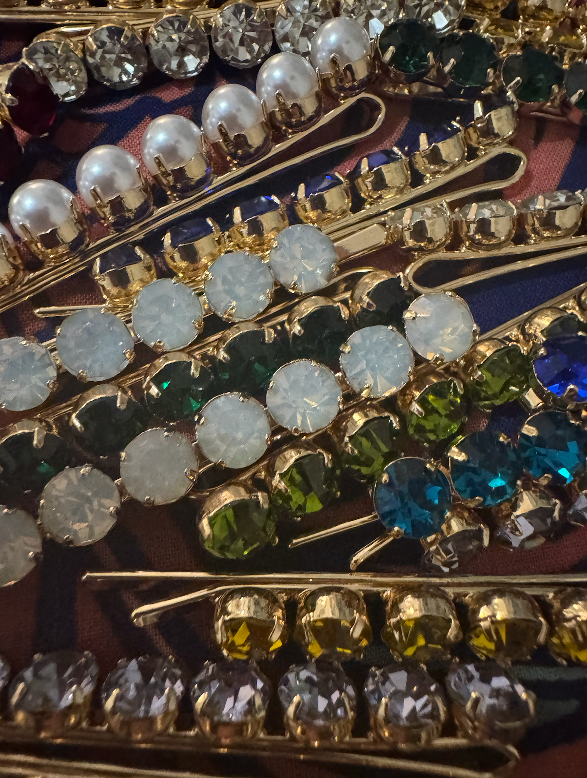 Ellipsis Goods – Alfinete de cabelo por atacado – Ganchos de Cabelo com Pedra de Nascimento de Fevereiro2