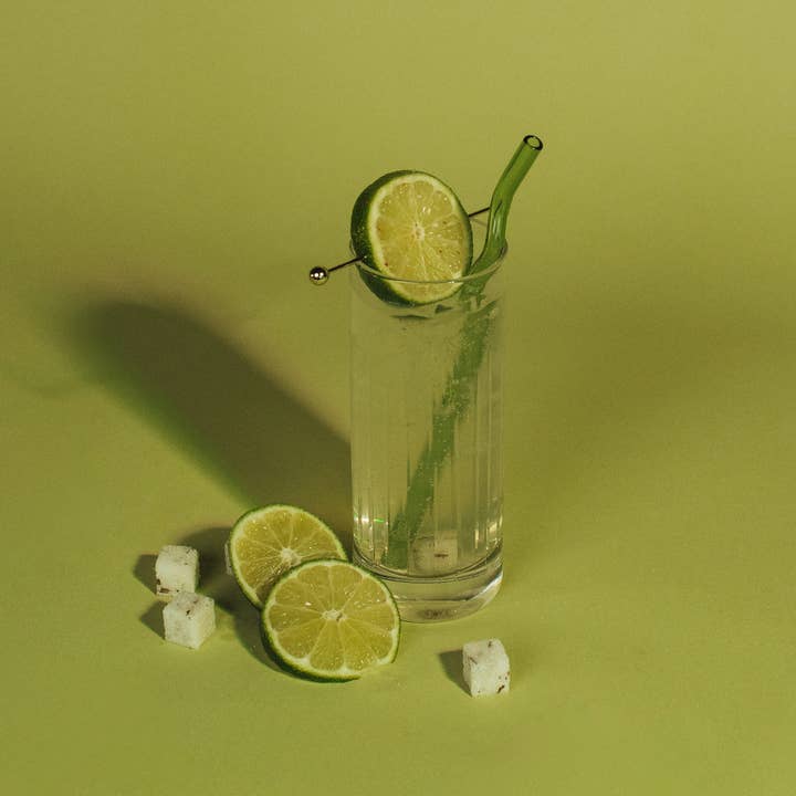 TEASPRESSA | LUXE Mixer Cube - Wholesale Drinking Straw - Squiggle Glass Straws3