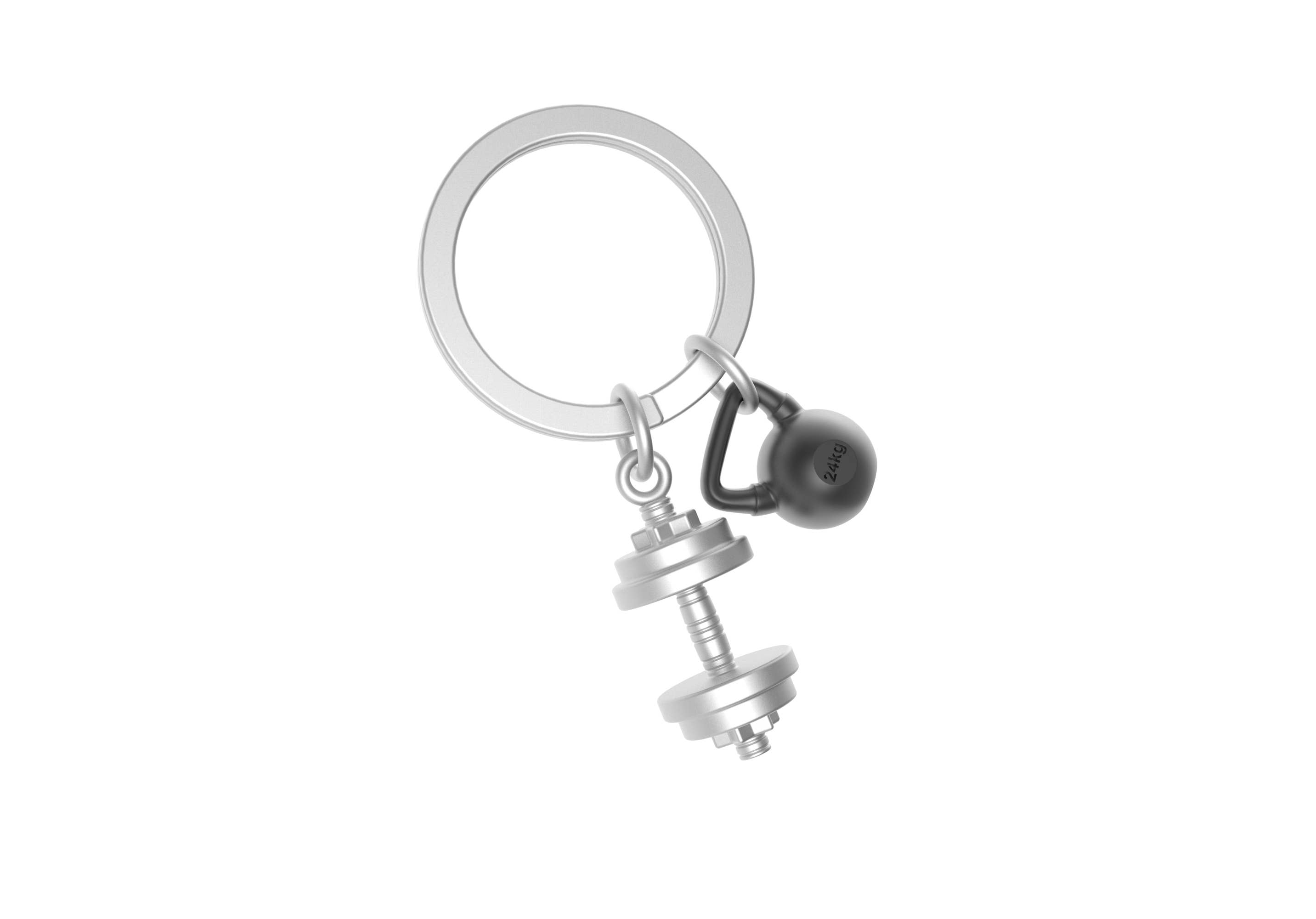 Anew International Corp. - Wholesale Keychain - Unisex - DUMBBELL KEYRING1