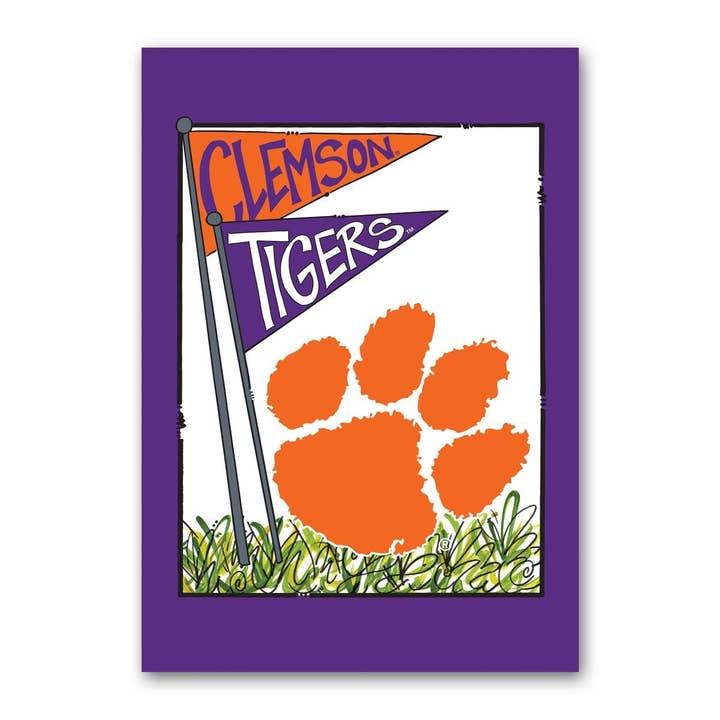 Clemson Tigers House Flag for wholesale by MAGNOLIA LANE