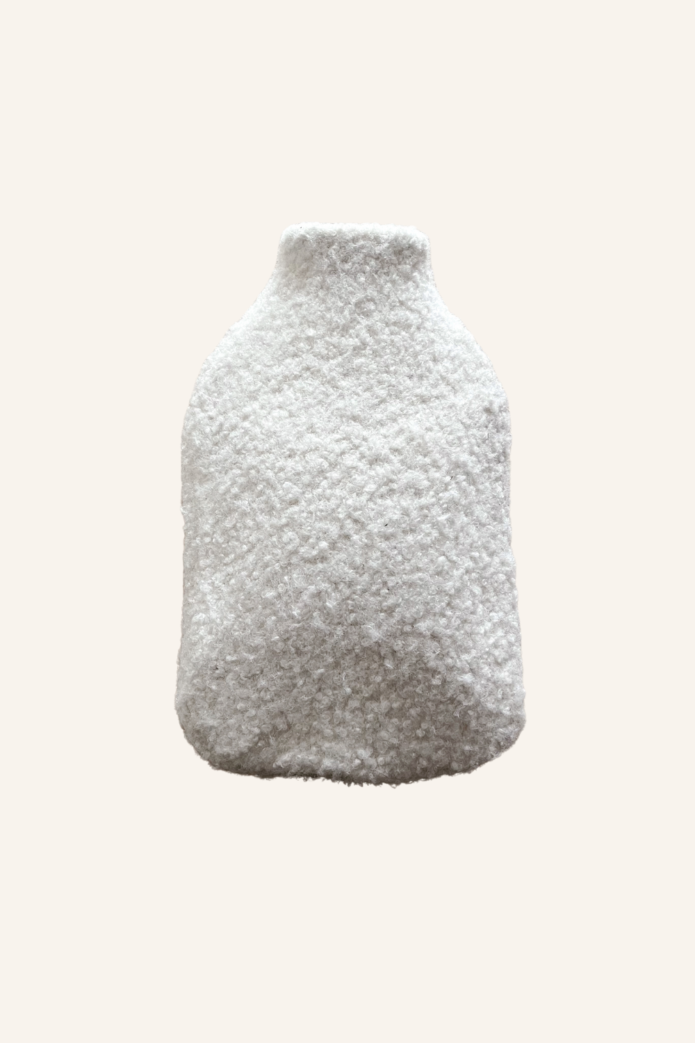 Orla & Fern – wholesale Hot/cold compress – Hot water bottle - Boucle wool - White10
