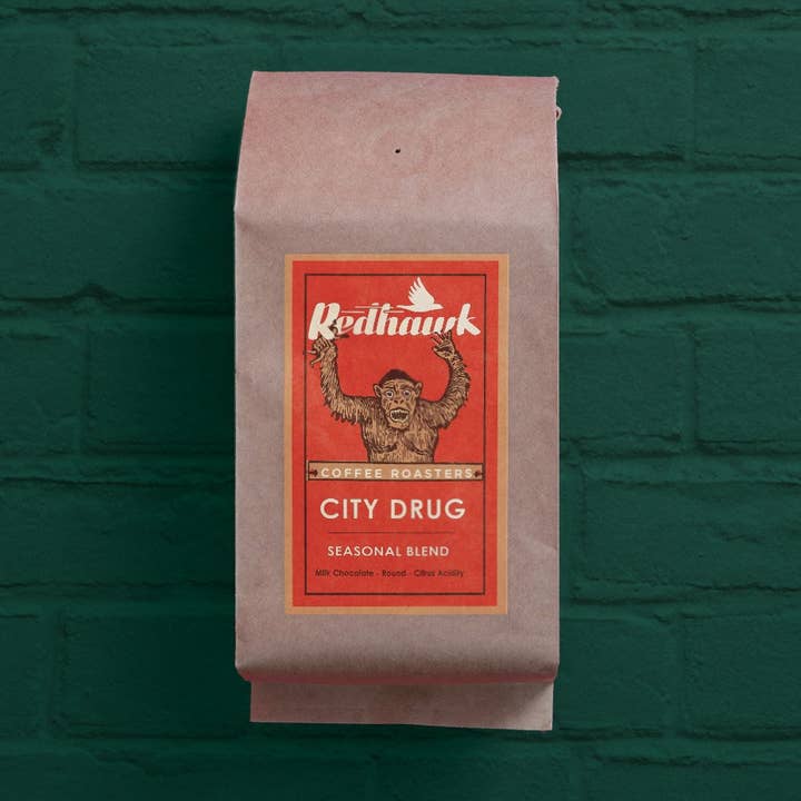 Mélange City Drug pour la vente par Redhawk Coffee Roasters