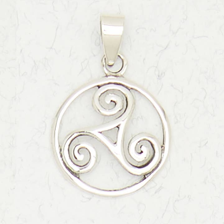 Sterling Silver Pendant – Talisman of the Sacred Three for wholesale by Nirvana LLC