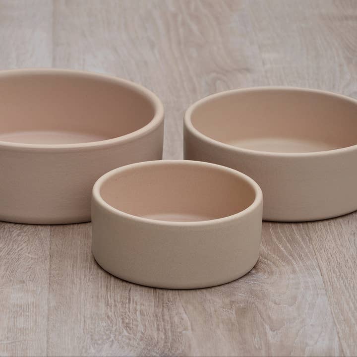 treusinn. - Wholesale Pet Bowl - Cat/Dog - Ceramic Bowl LEKKA Salmon Dog Bowl Stoneware0