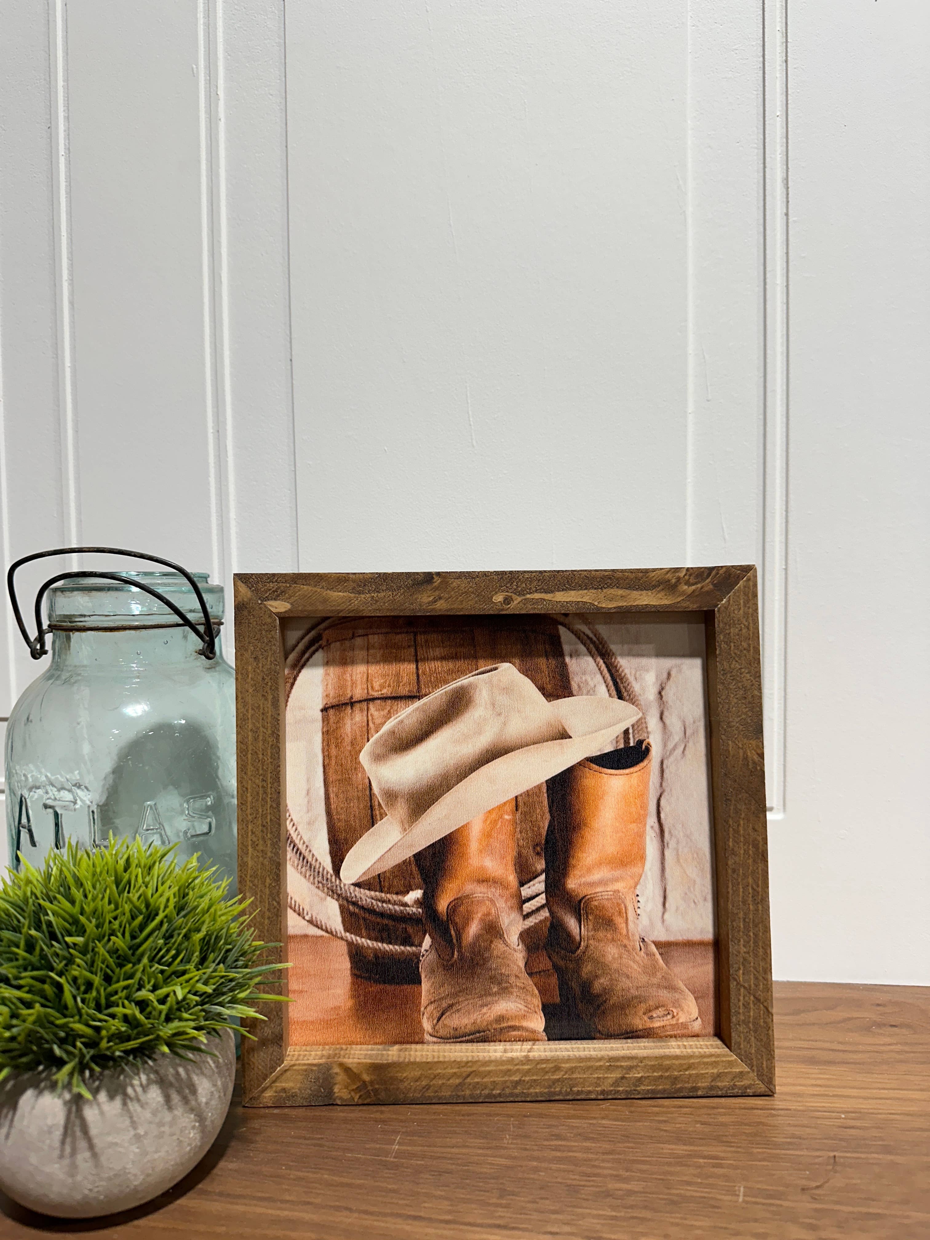 The Broken Board – Großhandel Kunstdruck – Cowboy-Ausrüstung9