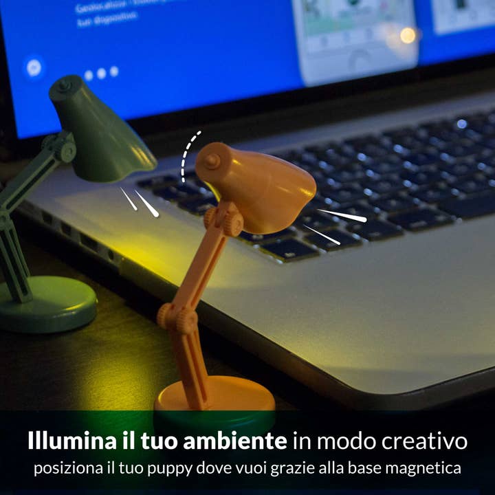 VIBES SRLS - Wholesale Accent/desk lamp - Mini Reading Lamp Puppy Collection Magnetic by Duduu7